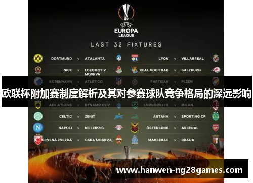欧联杯附加赛制度解析及其对参赛球队竞争格局的深远影响